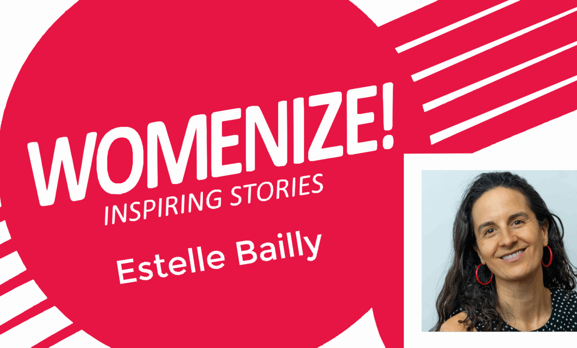 Header image for the Inspiring Stories article featuring Estelle Bailly