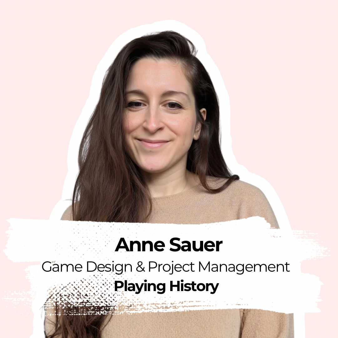 Speaker picture of Ann Sauer, Game Design & Project Management at Playing History