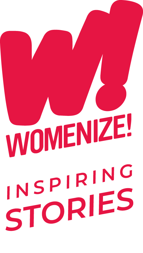 Womenize! Inspiring Stories logo